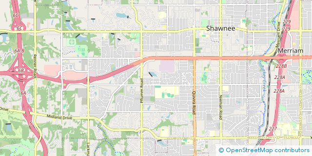 Map of the area around Crave of Kansas City Food Truck