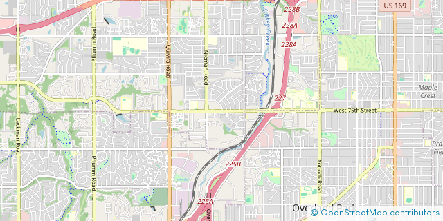 Map of the area around Tacos El Migue