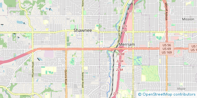 Map of the area around Cocina Sabor Latino