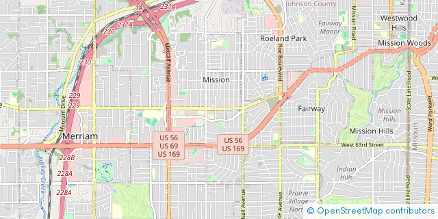 Map of the area around Estrella Azul Mexican Cuisine
